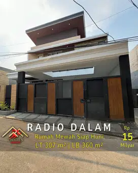 DIJUAL RUMAH MEWAH SIAP HUNI HAJI NAWI RADIO DALAM JAKARTA SELATAN
