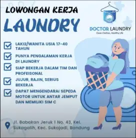 LOKER Karyawan Laundry
