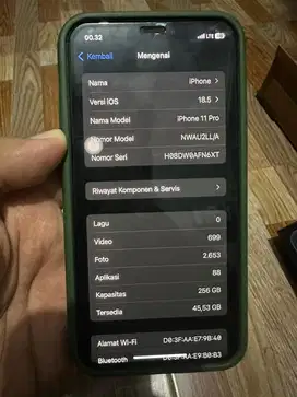 Iphone 11 pro 256 Ex Inter All Operator