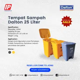 Tempat Sampah Dalton 25 Liter Tempat Sampah Plastik HDPE