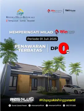 PERUMAHAN SUBSIDI DEKAT DE TJOLOMADU DP 0%
