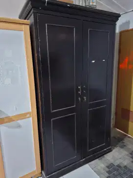 Lemari kayu tidak terpakai decluter rumah