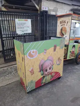 Booth indomie BARU/ cilok/ gorengan/ Grobak