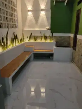 bangku twras taman rumah