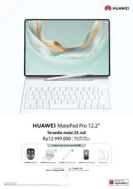 PRE ORDER HUAWEI MATEPAD PRO 12.2 2025