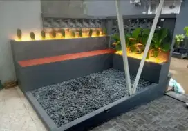 Dekorasi Bangku Teras Tamab