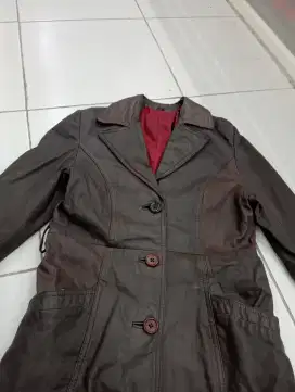 Jaket kulit ORI sz M