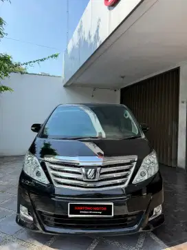 TOYOTA ALPHARD 2.4 G AT TH 2014 HITAM
