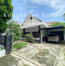 Jual Rumah hitunh tanah area prime Senopati Cibeber keb.baru Jaksel