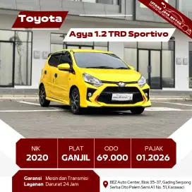TOYOTA AGYA 1.2 TRD 2020
