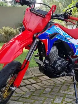 Honda CRF 150L thn 2018 Full Modif Part Ori Tersimpan Rapi Koko Motor