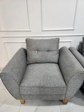 Sofa Set Abu2 2 single 1 dan 3 seat