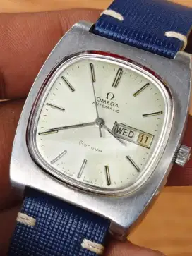 Jam Omega Geneve Automatic 1022 Original Vintage Top Condition
