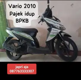 Jual cepet vario 2010 cuma 6.5 nego sampe jadi