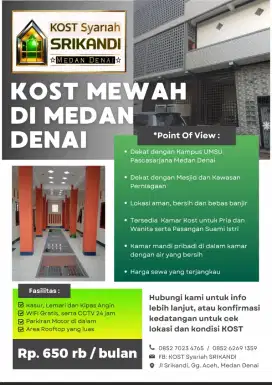 Rumah Kost Murah - Medan Denai
