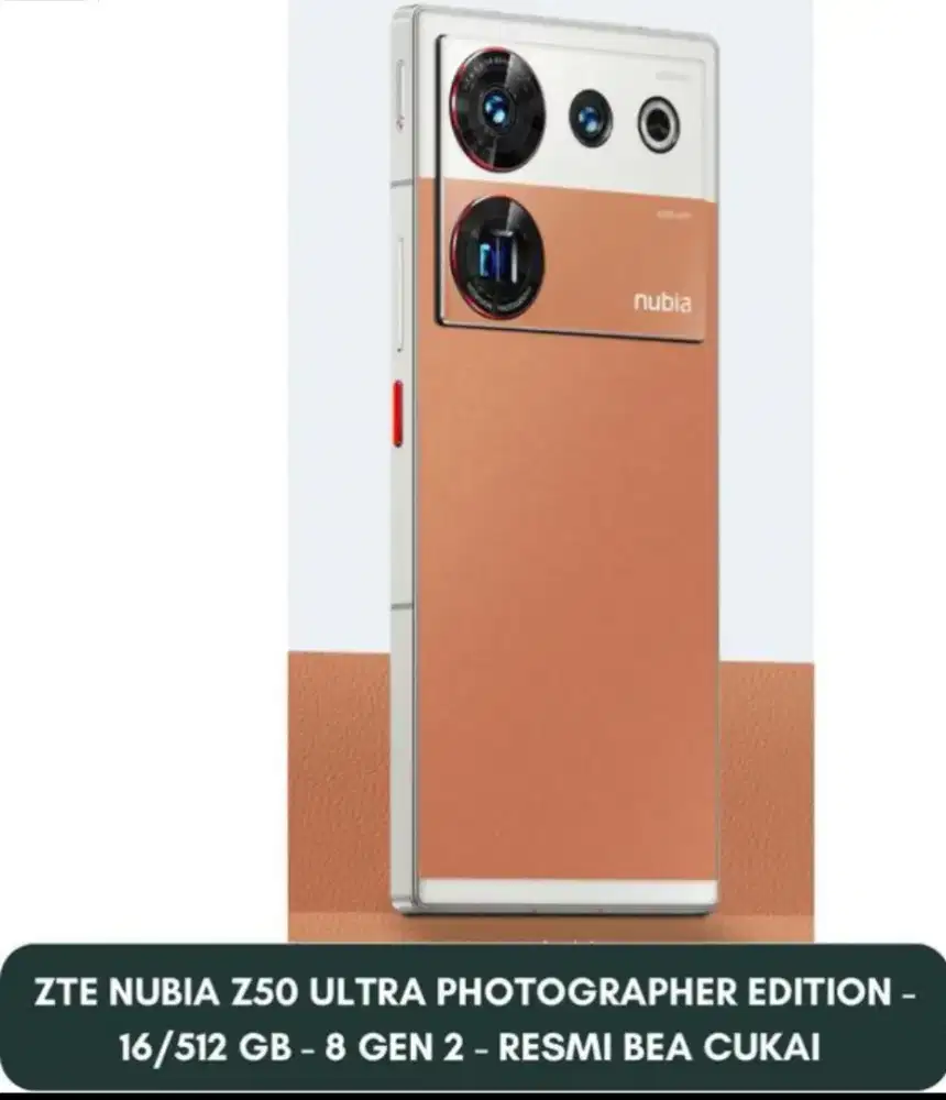 ZTE NUBIA Z50 ULTRA PHOTOGRAPHER EDITION 16/512 GB.