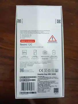 Dijual Redmi 12C Internal 64 gb, Ram 4 Gb, Kmera 50 MP. Mlus ORI. NEGO