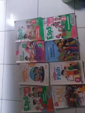 buku paket bekas kelas 2SD dan 1 smp