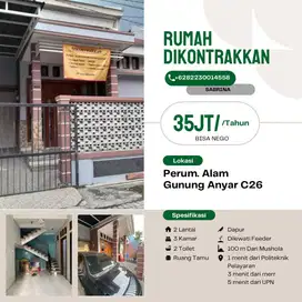 DISEWAKAN RUMAH BARU RENOV