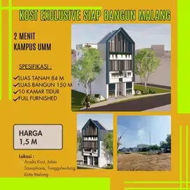 Kost Strategis Kota Malang; selangkah kampus UMM