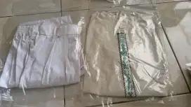 Baju muslim anak sekolah + rok putih no 9