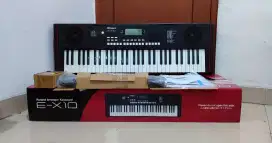 Roland E-X10 lengkap mulus, usia 2 bulan