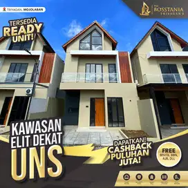 Rumah 2 Lantai Dekat UNS & RS Moewardi – Full Fasilitas, Smart Home