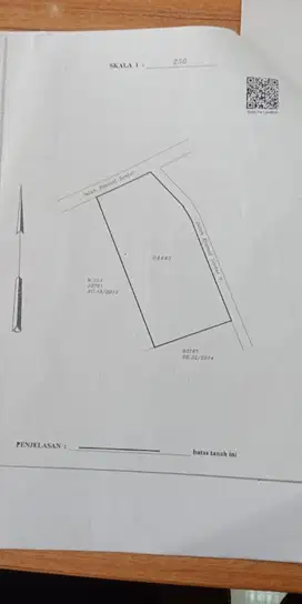 Tanah Murah harga njop