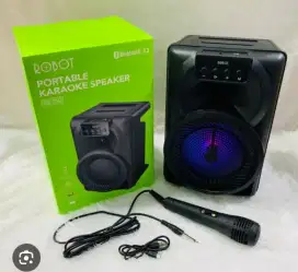 Speaker Karaoke Bluetooth Robot