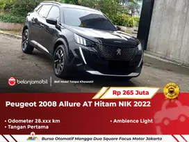 [ LOW KM ] Peugeot 2008 Allure AT Hitam 2022 2023