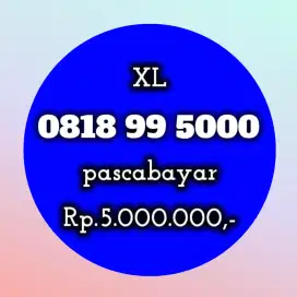 NOMOR CANTIK KOLEKSI XL 99 5000
