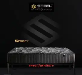 Kasur full busa 5 kaki steel smart soft lembut