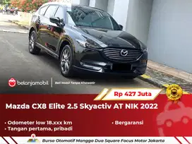 [ LOW KM ] Mazda CX-8 CX8 CX 8 Elite 2.5 Skyactiv AT Hitam 2022/2023