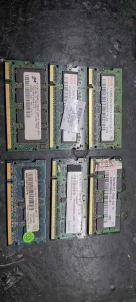 Ram laptop DDR2 bekas normal 25rb-an