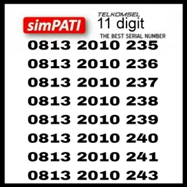 Nomor cantik telkomsel simpati 11 digit 2010