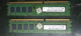 Ram baru DDR3 2gb per keping 50rb, bs nego