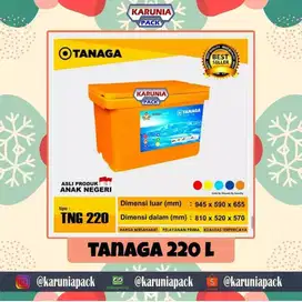 Coolbox / Cooler Box / Box Pendingin Tanaga 220 Liter(ICE/IKAN/DAGING)