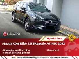 [ LOW KM ] Mazda CX-8 CX8 CX 8 Elite 2.5 Skyactiv AT Hitam 2022/2023