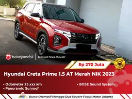 [ WARRANTY ] Hyundai Creta Prime 1.5 AT Panoramic BOSE Merah 2023 2024