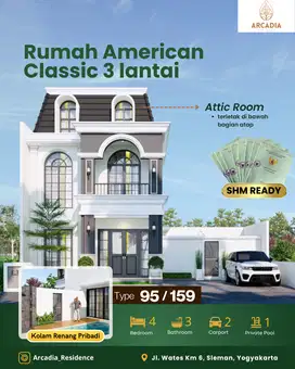 Rumah Mewah Dengan Private Pool Sleman Yogyakarta