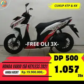 HONDA VARIO 150 KEYLESS 2019 KREDIT DP 500RIBU ANGSURAN SANGAT RINGAN