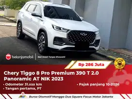 [ BERGARANSI ] Chery Tiggo 8 Pro Premium 390 T 2.0 Panoramic 2023/2024