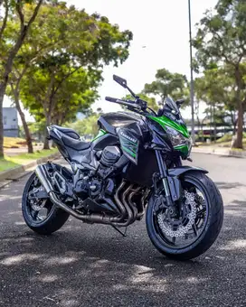 (Full Paper) Kawasaki Z800 Nik 2014 Warna Hijau  Knalpot Costom