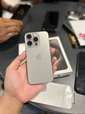 Iphone 15 pro 128 gb natural titanium ibox garansi on