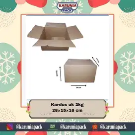 Kardus/ Karton Polos 2kg
