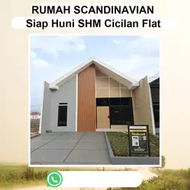 Rumah Scandinavian Suratnya SHM Double Dinding 18 Menit ke Tol Soroja