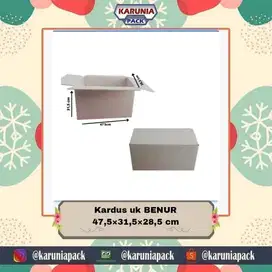Kardus/ Karton Polos BENUR Ukuran 47,5×31,5×28,5 cm