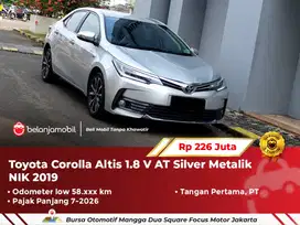 [ LOW KM ] Toyota Corolla Altis 1.8 V AT Silver Metalik 2019/2020
