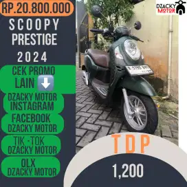 SCOOPY PRESTIGE 2024 SECOND LIKE NEW