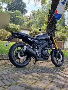 Yamaha XSR 155 VVA 2024 Odo 4rb Hitam Metalik Koko Motor